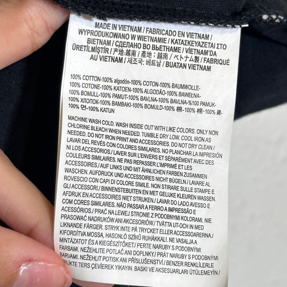 Vans Wind It Cropped Rainbow Graphic Long Sleeve Top Size Medium Women - Picture 11 of 12